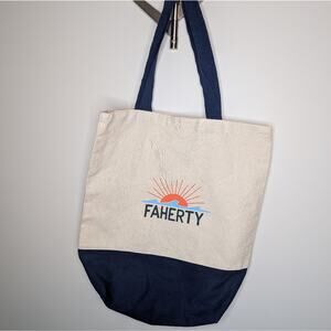 Faherty Logo Tote Bag